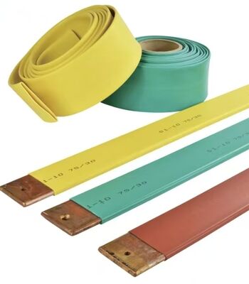 Tubos antistáticos de barra de encogimiento aislamiento de humo bajo no resbaladizo todo color satisfecho