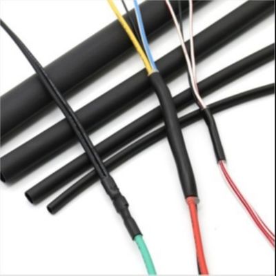 Buen precio tubo dual 4m m, tubería adhesiva del encogimiento del calor de la pared de 12m m del plástico de embalar de Polylefin en línea