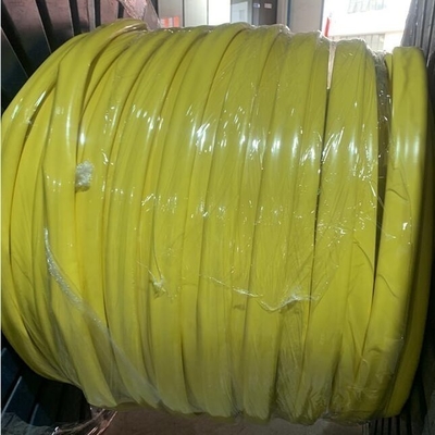Buen precio tubería amarilla impermeable del encogimiento del calor de 30m m, aislamiento 1kv que envuelve termocontraíble eléctrico en línea