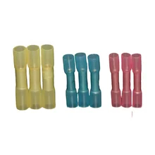 Conectores de contracción térmica impermeables para cables eléctricos Conjunto de manga para terminales aislados de cables