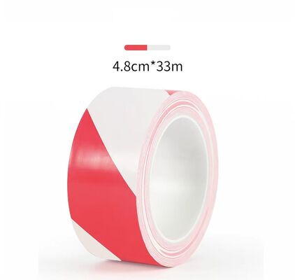 Buen precio Cinta de advertencia de PVC a rayas, buen rendimiento, 60 pies * 0.75 pulgadas en línea