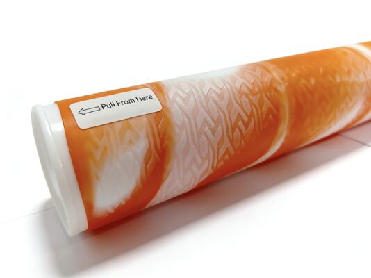 Buen precio Reducción en frío del tubo naranja con patrón de rayas fácil de usar en línea