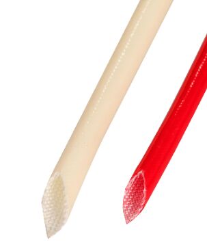 Buen precio 50 mm de ancho UL94V0 Fibra de vidrio de silicona resistente al calor para protección de cables eléctricos en línea