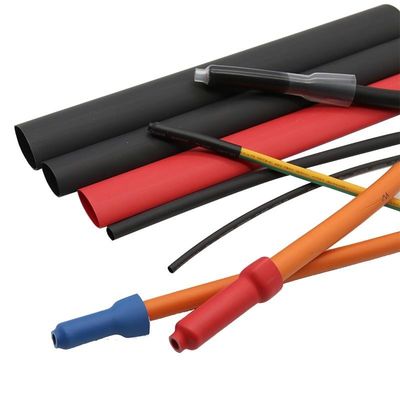 Buen precio 0.8mm Sello impermeable de doble pared adhesivo con tubos de contracción térmica en línea