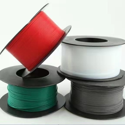 Buen precio alambre aislado Teflon claro rojo ignífugo del tubo del rollo del 100m en línea