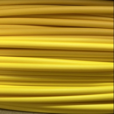 Buen precio amarillo de un sólo recinto fino de la manga 0.20m m de la tubería del encogimiento del calor de 3.5m m flexible en línea